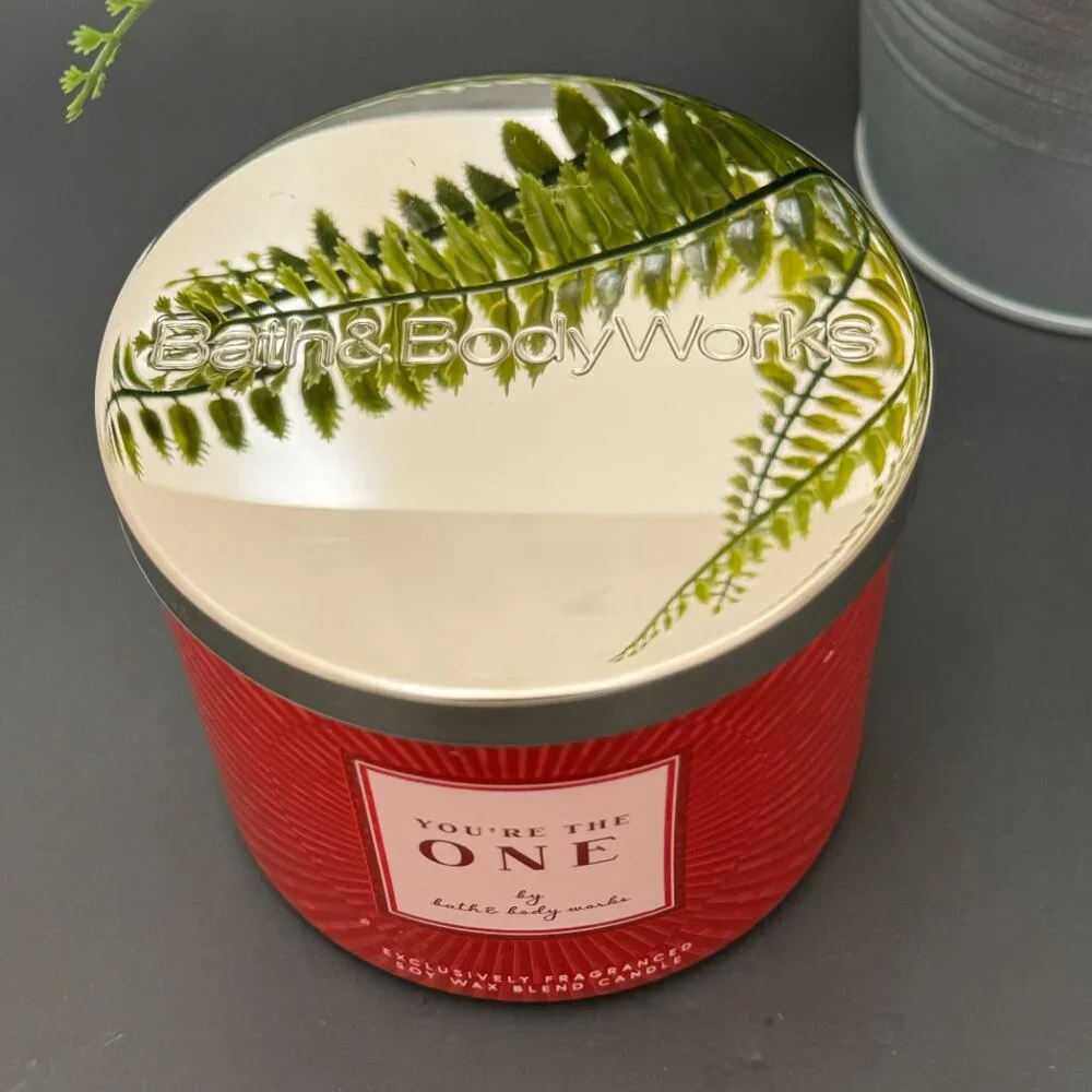 BBW You're The One Bath & Body Works 3 Wick Candle - Picture 4 of 10